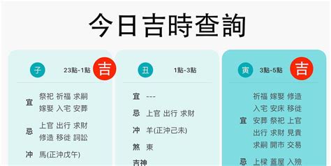 明天是吉日嗎|【今日吉時查詢】吉時幾點、今日時辰吉凶